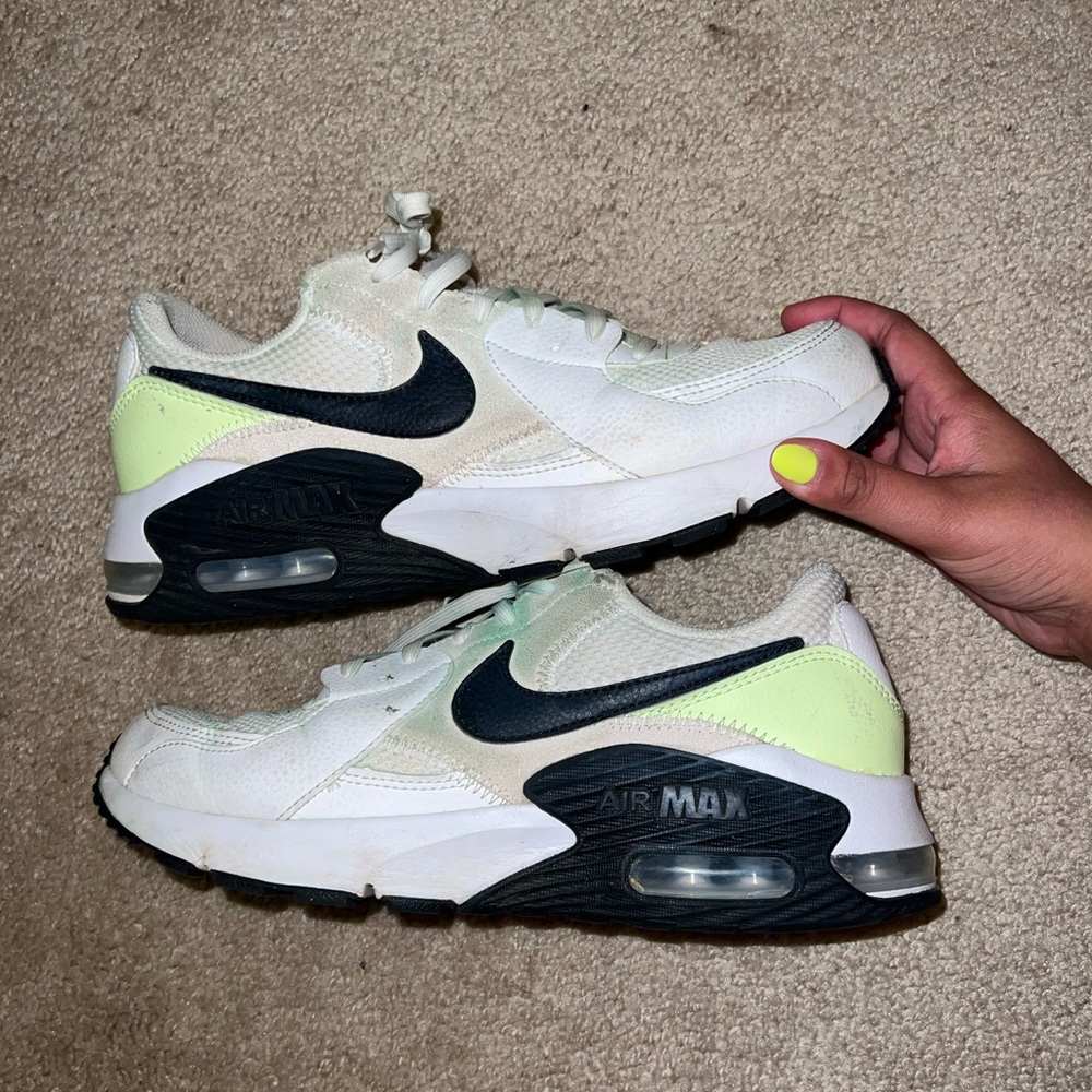 NIKE AIR MAX’s NEON GREEN&BEIGE